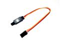 15cm (JR) with Hook 26AWG Servo Lead Extention (1pc) [9992000010-0]